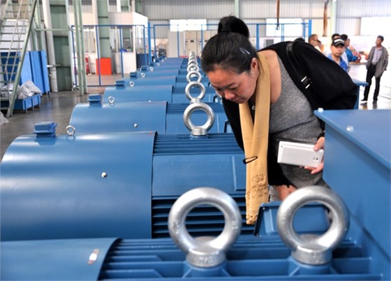 皖南電機(jī):經(jīng)銷商在細(xì)看產(chǎn)品 皖南電機(jī):經(jīng)銷商在細(xì)看產(chǎn)品