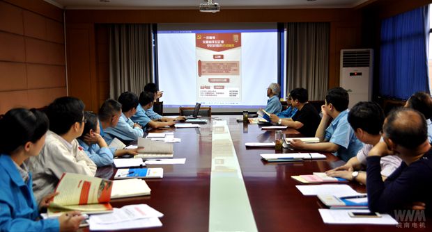 皖南電機(jī):基層黨組織標(biāo)準(zhǔn)化建設(shè)培訓(xùn) 皖南電機(jī):基層黨組織標(biāo)準(zhǔn)化建設(shè)培訓(xùn)